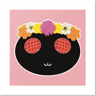 Mothman Flower Crown Posters and Art